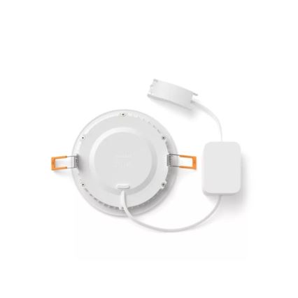Philips - Zestaw 2x LED RGBW ściemnialne oprawy wpuszczane do łazienki Hue SLIM LED/12W/230V 2000-6500K białe IP44