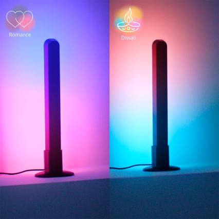Philips - ZESTAW 2x ściemnialnych opraw LED RGBIC SMART GRADIENT LED/8W/230V 2700-6500K Wi-Fi
