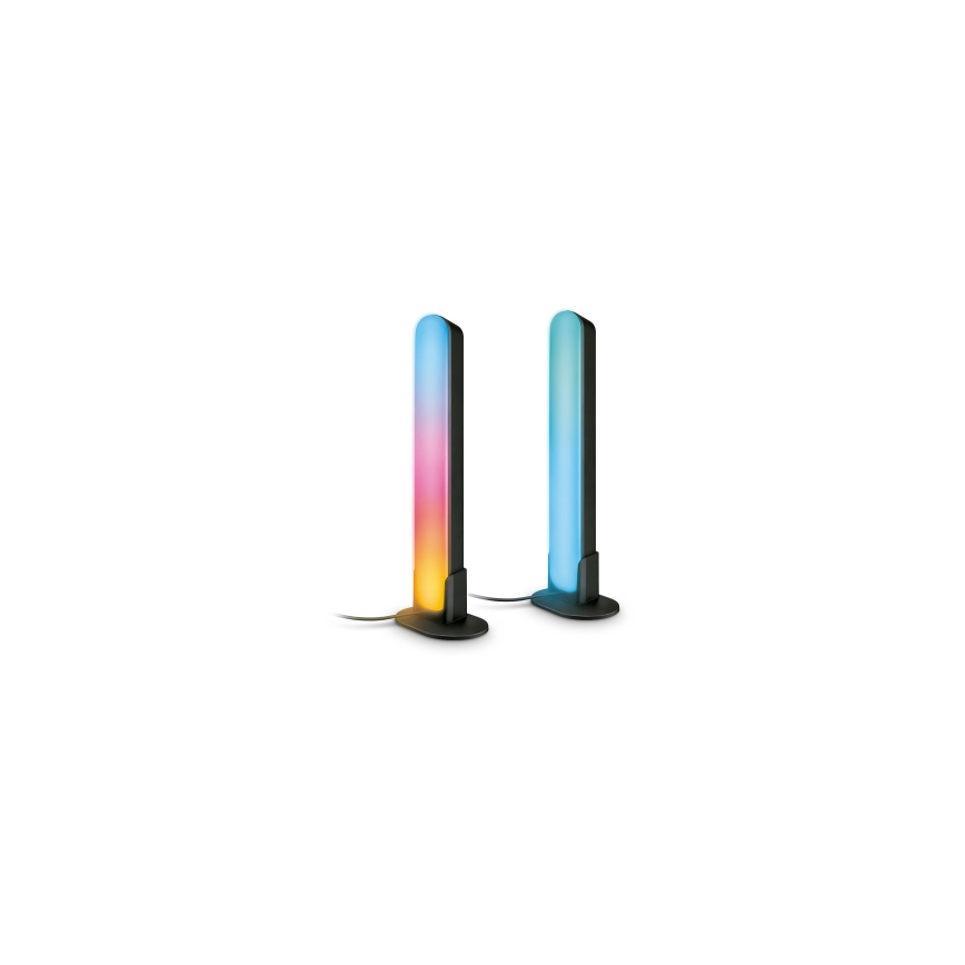 Philips - ZESTAW 2x ściemnialnych opraw LED RGBIC SMART GRADIENT LED/8W/230V 2700-6500K Wi-Fi
