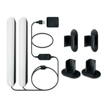 Philips - ZESTAW 2x ściemnialnych opraw LED RGBIC SMART GRADIENT LED/8W/230V 2700-6500K Wi-Fi
