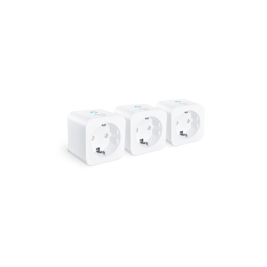 Philips - ZESTAW 3x inteligentnych gniazdek Schuko 2300 W z Wi-Fi