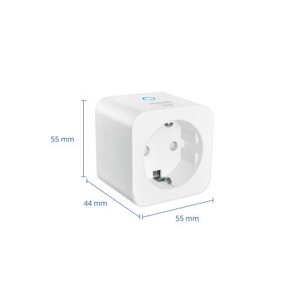 Philips - ZESTAW 3x inteligentnych gniazdek Schuko 2300 W z Wi-Fi
