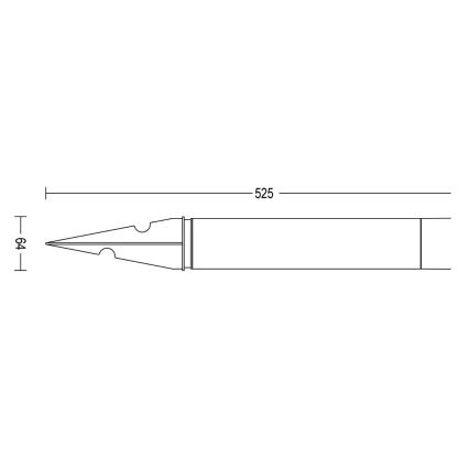 Philips - ZESTAW 3x LED Lampa zewnętrzna PUREX LED/1,5W/24/230V IP44