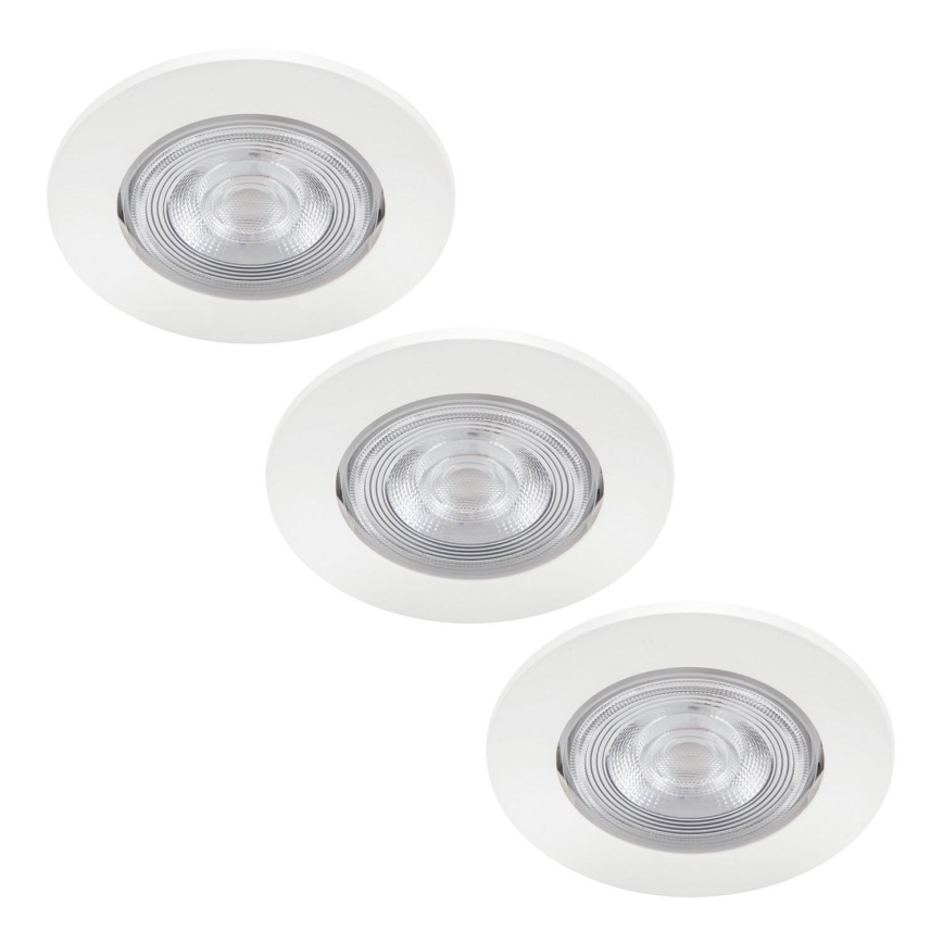 Philips - ZESTAW 3x LED Oprawa wpuszczana LED/4,5W/230V 2700K