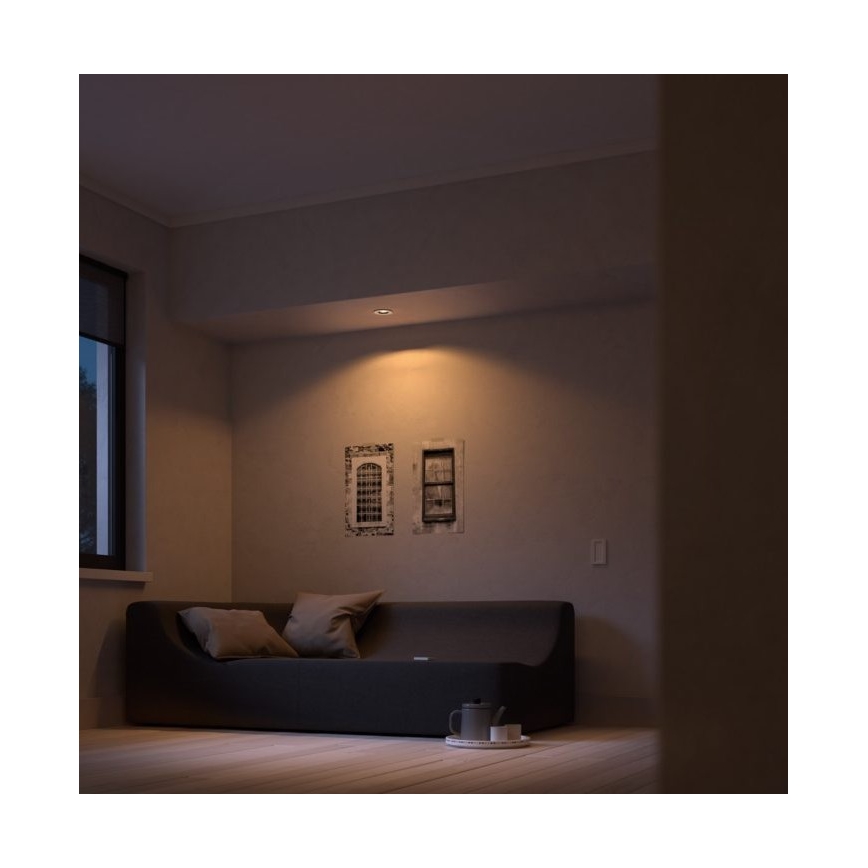 Philips - ZESTAW 3x LED Oprawa wpuszczana ściemnialna Hue MILLISKIN 1xGU10/5,7W/230V 2200-6500K