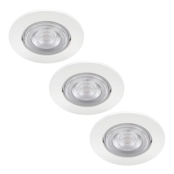 Philips - ZESTAW 3x LED Oprawa wpuszczana TARAGON LED/4,5W/230V 2700K