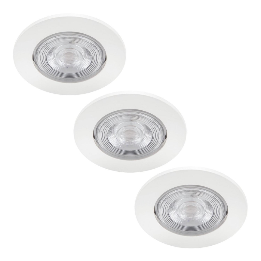 Philips - ZESTAW 3x LED Oprawa wpuszczana TARAGON LED/4,5W/230V 2700K