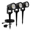 Philips - ZESTAW 3x LED Oświetlenie zewnętrzne GARDENLINK REUEL LED/1,5W/230V 2700K IP44