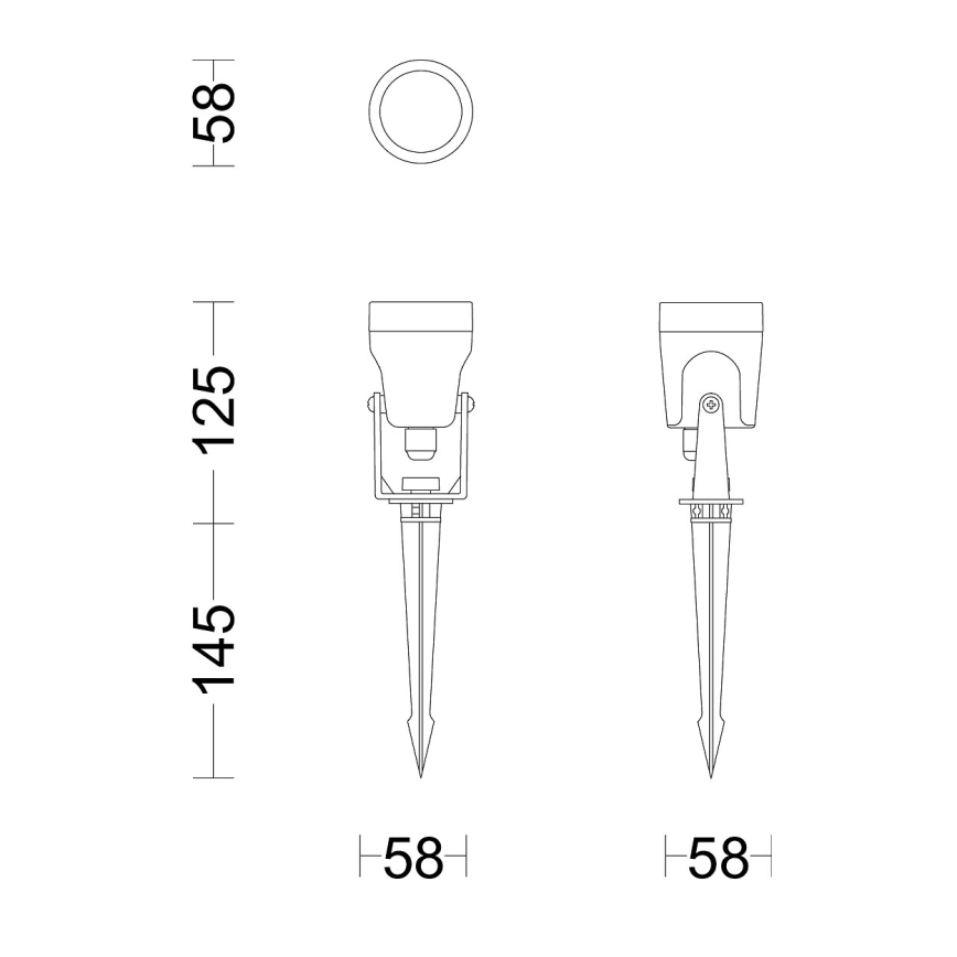 Philips - ZESTAW 3x LED Oświetlenie zewnętrzne GARDENLINK REUEL LED/1,5W/230V 2700K IP44