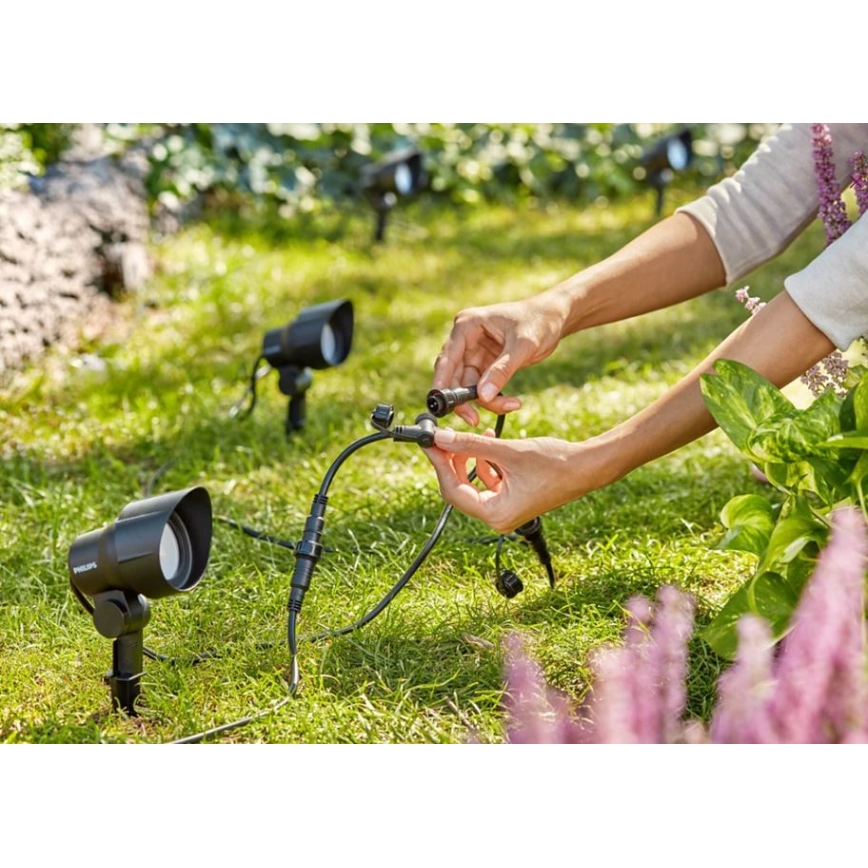Philips -ZESTAW 3x LED Punktowe oświetlenie zewnętrzne LED/6W/230V 2700K IP44