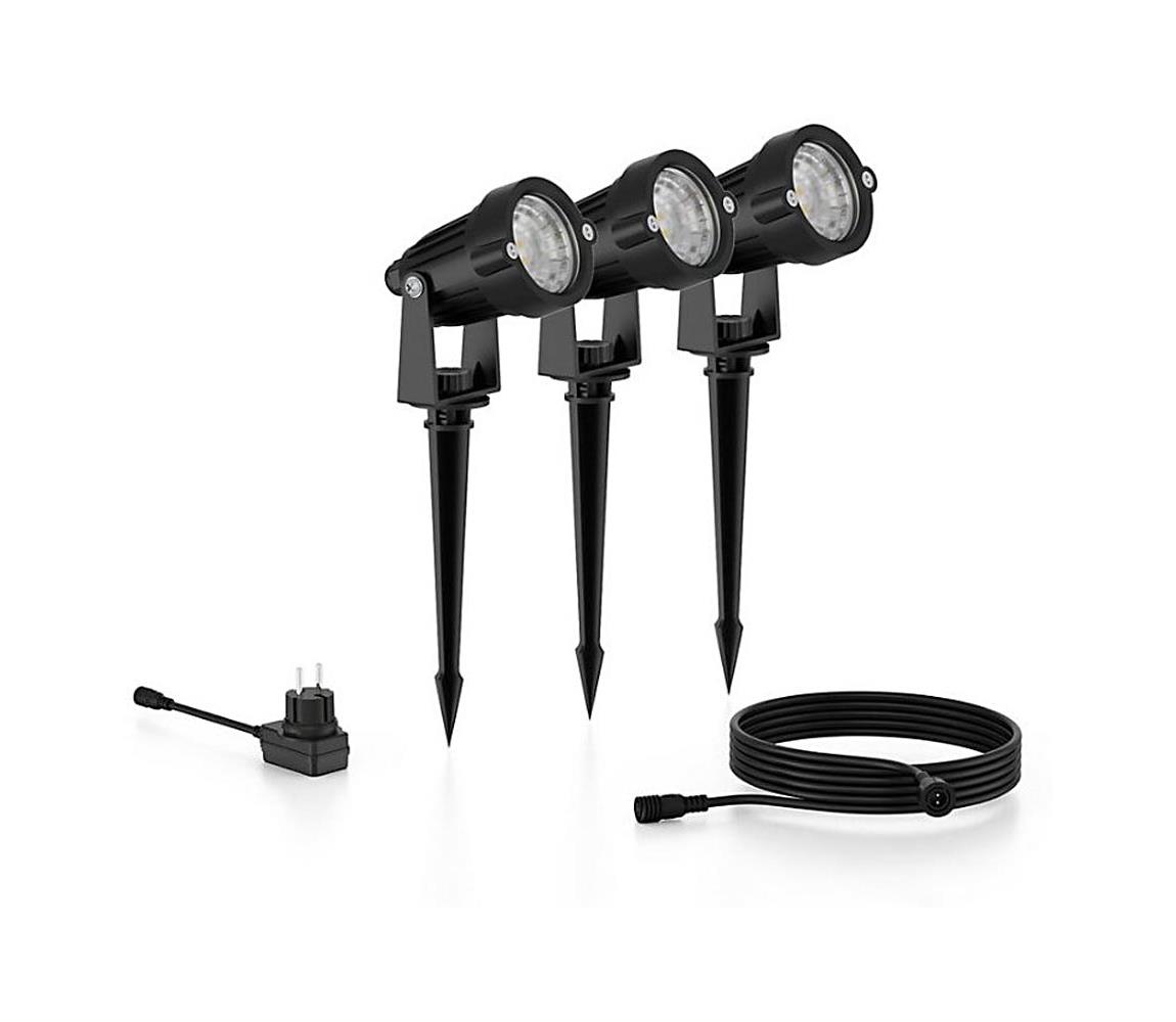 Philips - ZESTAW 3x LED Punktowe światło zewnętrzne CASPER LED/1,5W/24/230V IP44