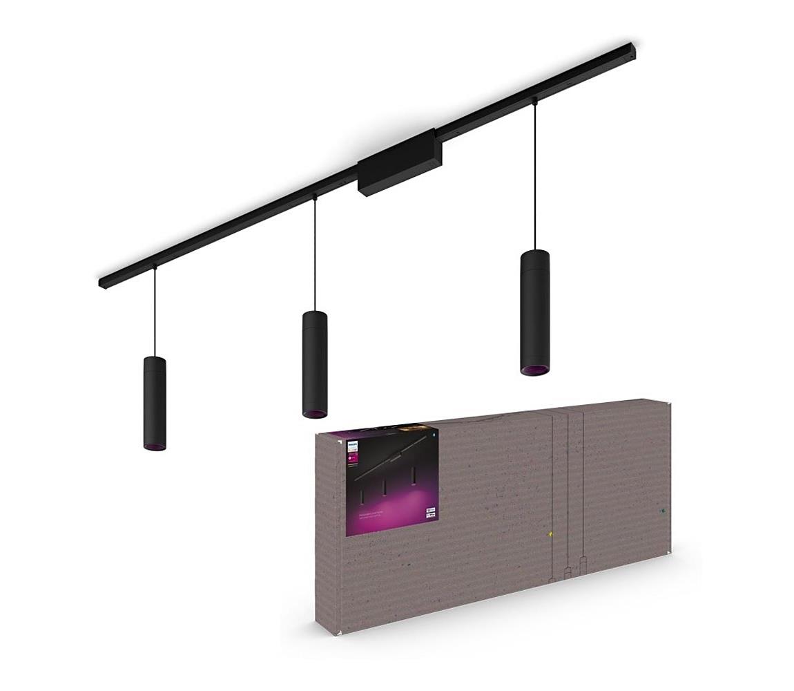 Philips - ZESTAW 3x LED RGBW Ściemnialny żyrandol do systemu szynowego Hue LED/15,6W/230V
