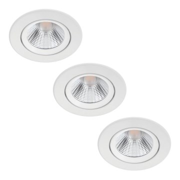 Philips - ZESTAW 3x LED Ściemnialna oprawa wpuszczana LED/5,5W/230V 2700K