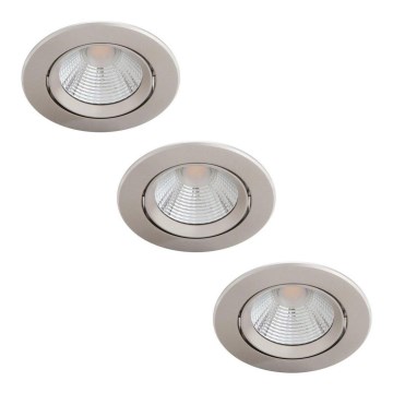 Philips - ZESTAW 3x LED Ściemnialna oprawa wpuszczana LED/5,5W/230V 2700K