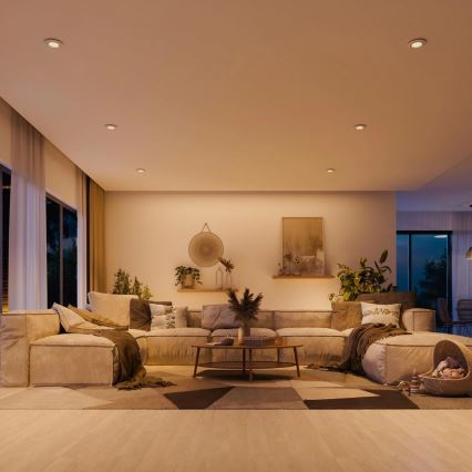 Philips - ZESTAW 3x wpuszczana oprawa PERIDOT 1xGU10/7W/230V biała