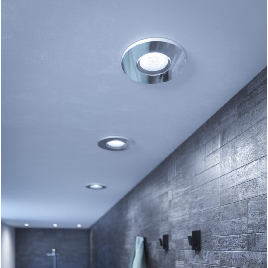Philips - ZESTAW 3x LED Ściemnialne wpuszczane oświetlenie łazienkowe Hue ADORE BATHROOM 1xGU10/4,2W/230V 2200-6500K IP44