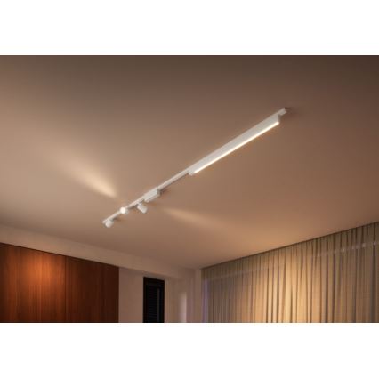 Philips - ZESTAW 4x LED RGB Ściemnialne oświetlenie do systemu szynowego Hue PERIFO LED RGB/44,6W/230V 2000-6500K