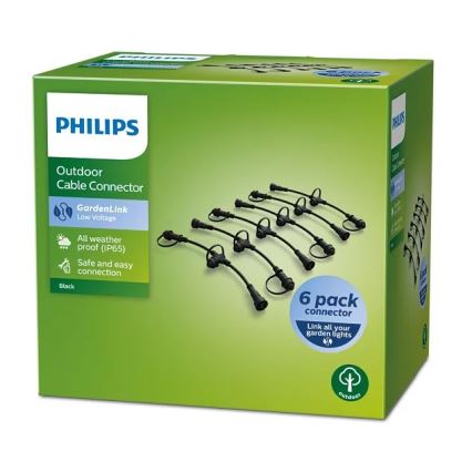 Philips - ZESTAW 6x Kabelowy złącz IP65