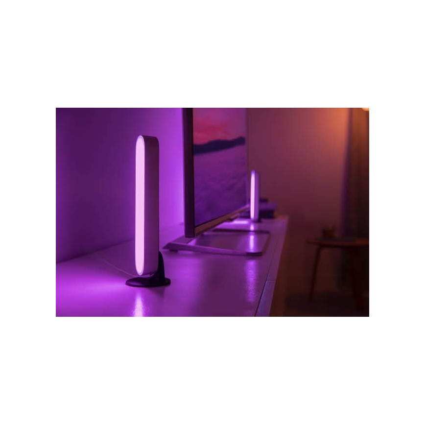 Philips 78203/31/E7 - LED RGB Śiemnialna lampa stołowa HUE WHITE AND COLOR AMBIANCE LED/6W/230V