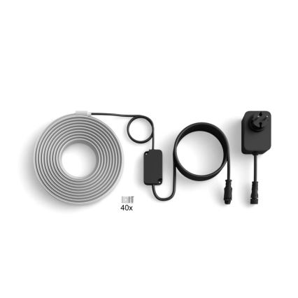 Philips -LED RGBW ściemnialna taśma zewnętrzna Hue FLUX 10m LED/30W/230V 2200-6500K IP67
