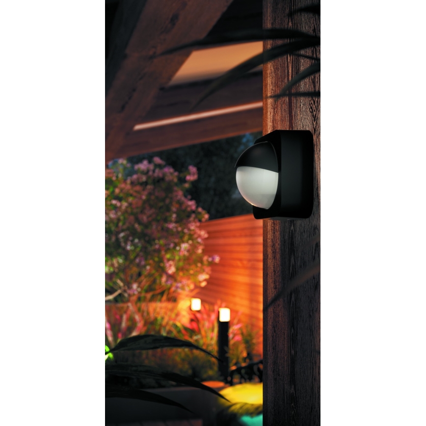Philips - ściemnialny zewnętrzny pasek LED RGBW Hue FLUX 5m LED/30W/230V 2200-6500K IP67 + czujnik ruchu