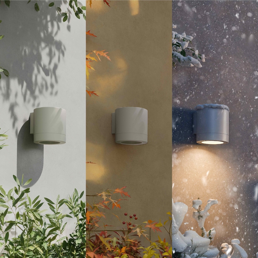 Philips - Zewnętrzny kinkiet FYLX 1xGU10/5W/230V biały IP44