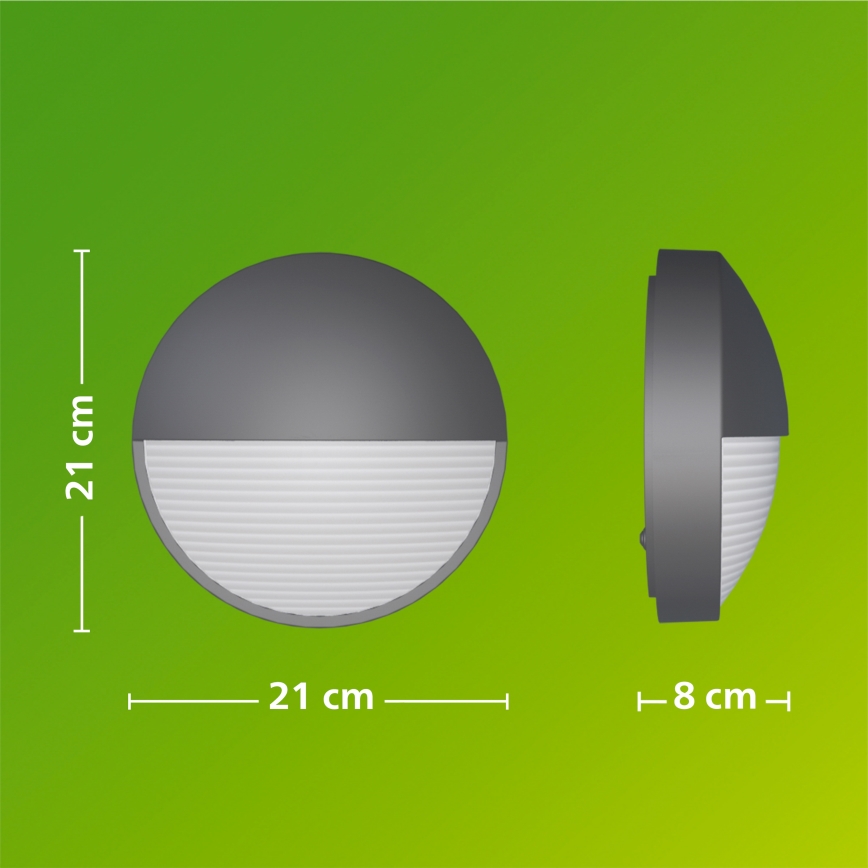 Philips - Zewnętrzny kinkiet LED CAPRICORN LED/4,3W/230V IP44