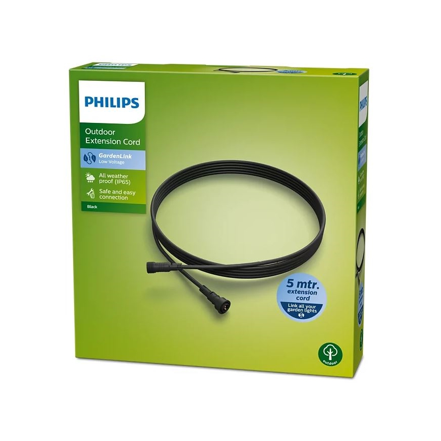 Philips - Zewnętrzny przedłużacz 5m IP65