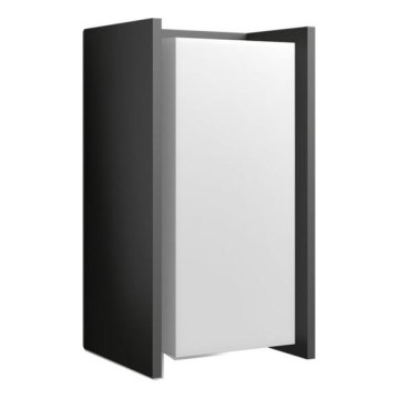 Philips - Zewnętrzny ściemnialny kinkiet LED Hue TURACO White And Color Ambiance 1xE27/8,1W/230V 1000-20000K