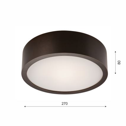 Plafon 1xE27/60W/230V sosna