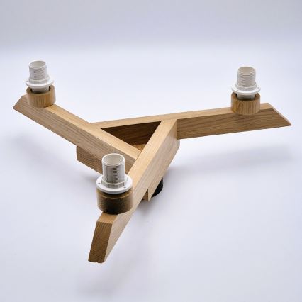 Plafon ANTONIO 3xE14/40W/230V dąb