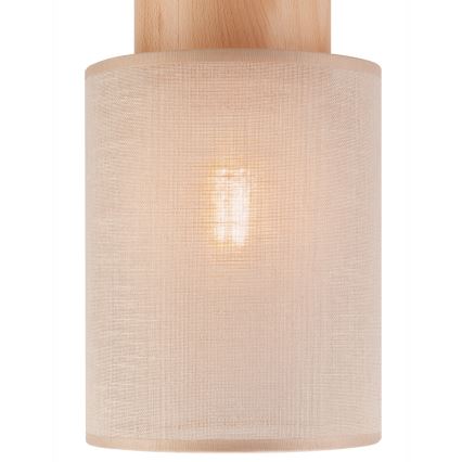 Plafon ARI 1xE27/60W/230V śr. 16 cm beżowy