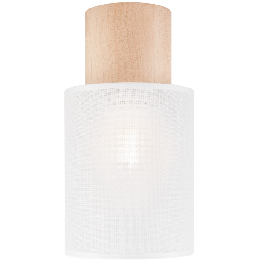 Plafon ARI 1xE27/60W/230V śr. 16 cm biały