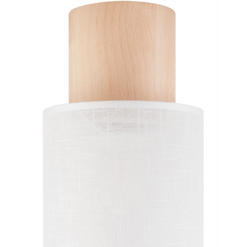 Plafon ARI 1xE27/60W/230V śr. 16 cm biały