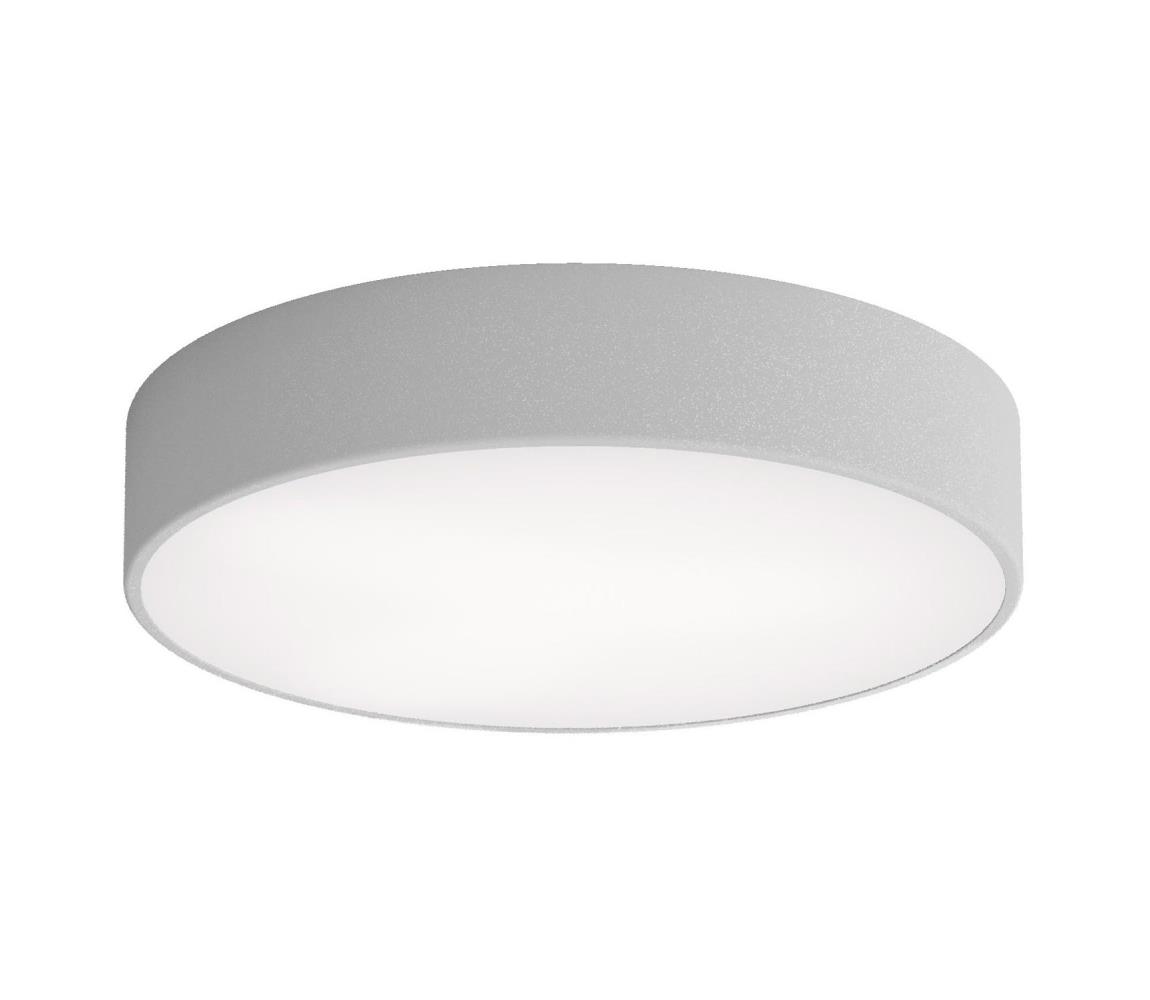 Plafon łazienkowy CLEO 3xE27/24W/230V d. 40 cm szary IP54