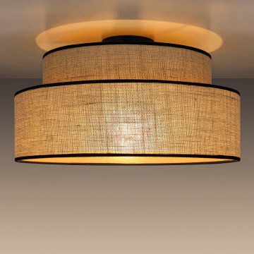 Plafon BOHO 1xE27/60W/230V beżowy