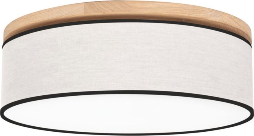 Plafon BOHO 4xE27/25W/230V śr. 58 cm dąb