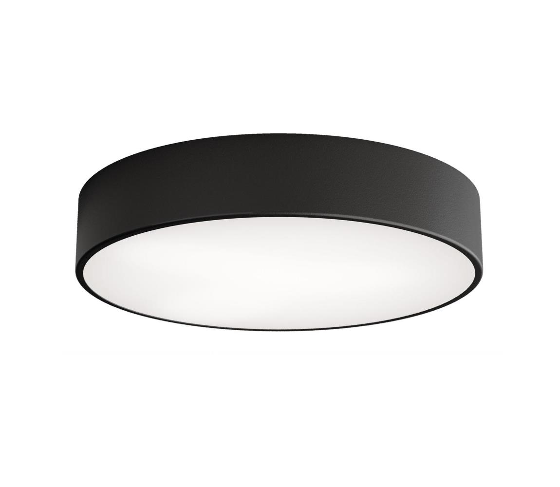 Plafon CLEO 3xE27/24W/230V d. 40 cm czarny
