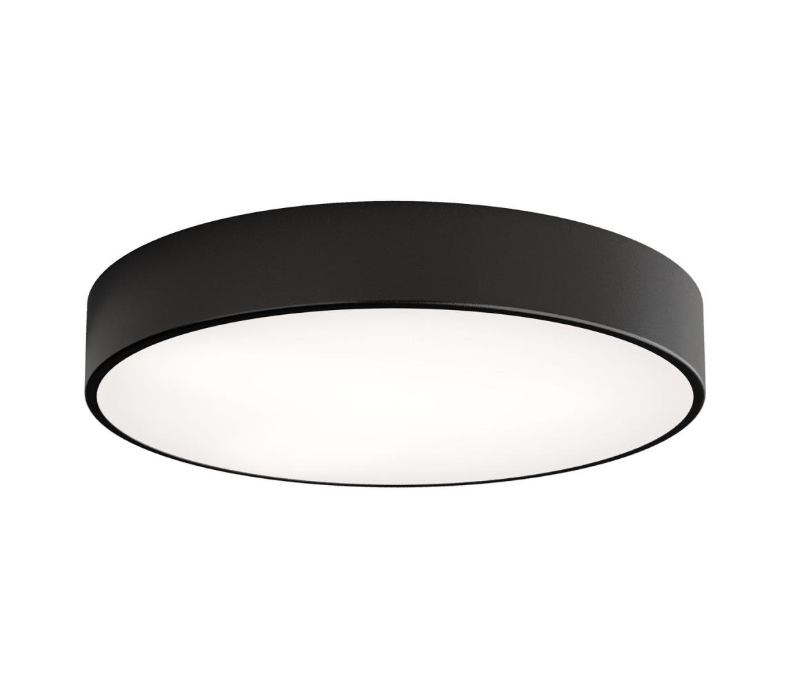 Plafon CLEO 4xE27/24W/230V d. 50 cm czarny
