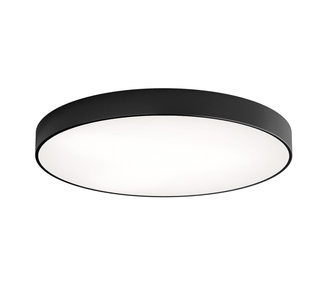 Plafon CLEO 6xE27/24W/230V d. 78 cm czarny