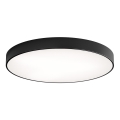 Plafon CLEO 6xE27/24W/230V d. 80 cm czarny