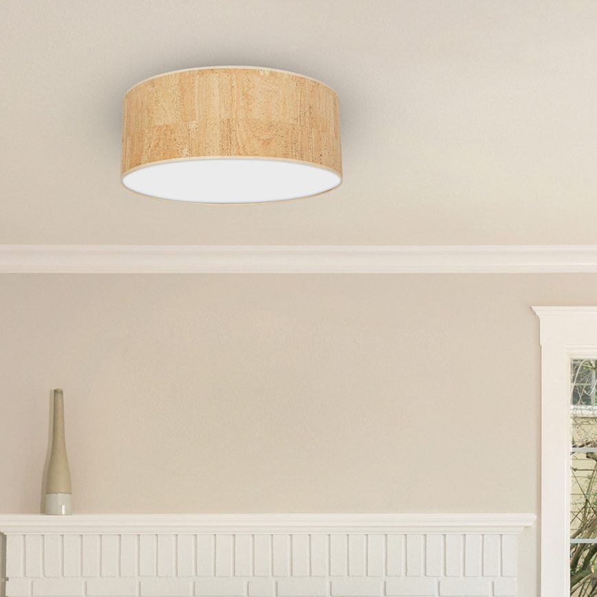 Plafon CORK 3xE27/60W/230V