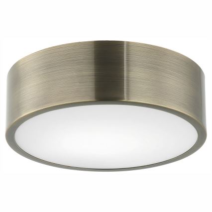 Plafon DANTE 1xE27/60W/230V śr. 26 cm patyna