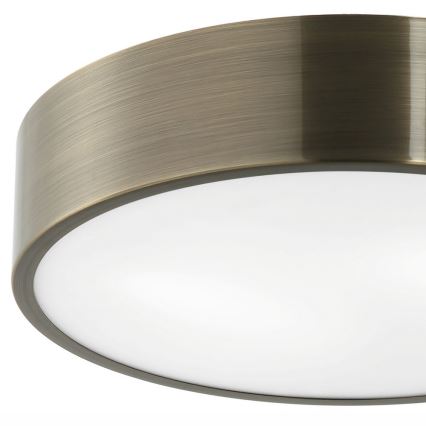 Plafon DANTE 1xE27/60W/230V śr. 26 cm patyna