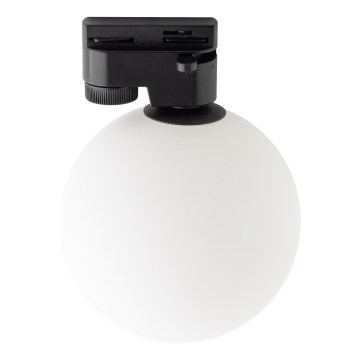 Plafon do 1-fazowego systemu szynowego TRACER 1xG9/8W/230V biały/czarny