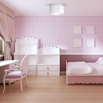 Plafon dziecięcy BALLET 1xE27/60W/230V