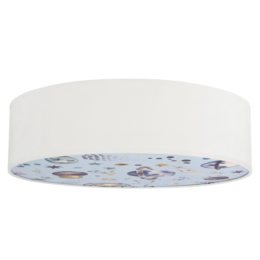 Plafon dziecięcy KIDDY 2xE27/40W/230V biały/niebieski