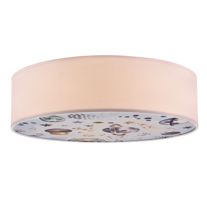 Plafon dziecięcy KIDDY 2xE27/40W/230V biały/niebieski