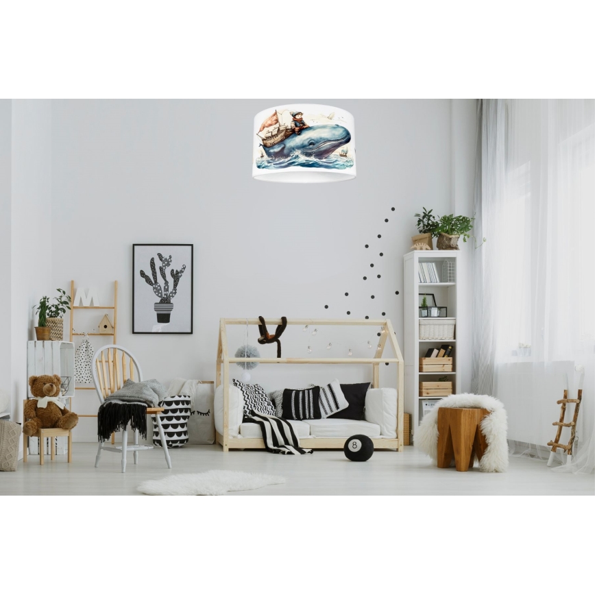 Plafon dziecięcy OCEAN 1xE27/60W/230V