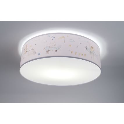 Plafon dziecięcy SWEET DREAMS 2xE27/60W/230V śr. 40 cm
